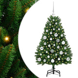 Albero di Natale artificiale Verde 120 cm PVC e Metallo