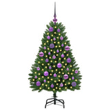 Albero di Natale artificiale Verde 120 cm PVC e Metallo