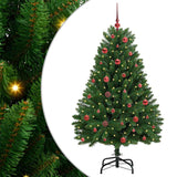 Albero di Natale artificiale Verde 150 cm PVC e Metallo