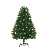 Albero di Natale artificiale Verde 150 cm PVC e Metallo