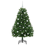 Albero di Natale artificiale Verde 150 cm PVC e Metallo