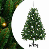 Albero di Natale artificiale Verde 150 cm PVC e Metallo