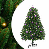 Albero di Natale artificiale Verde 150 cm PVC e Metallo