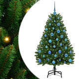 Albero di Natale artificiale Verde 150 cm PVC e Metallo