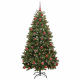 Albero di Natale artificiale Verde 180 cm PVC e Metallo