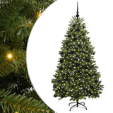 Albero di Natale artificiale Verde 180 cm PVC e Metallo
