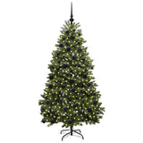 Albero di Natale artificiale Verde 180 cm PVC e Metallo