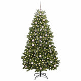 Albero di Natale artificiale Verde 180 cm PVC e Metallo