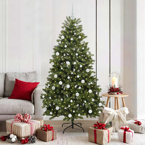 Albero di Natale artificiale Verde 180 cm PVC e Metallo