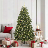 Albero di Natale artificiale Verde 180 cm PVC e Metallo