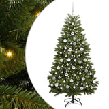 Albero di Natale artificiale Verde 180 cm PVC e Metallo