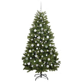 Albero di Natale artificiale Verde 180 cm PVC e Metallo