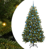 Albero di Natale artificiale Verde 180 cm PVC e Metallo