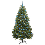 Albero di Natale artificiale Verde 180 cm PVC e Metallo