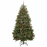 Albero di Natale artificiale Verde 210 cm PVC e Metallo