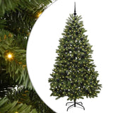Albero di Natale artificiale Verde 210 cm PVC e Metallo