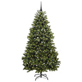 Albero di Natale artificiale Verde 210 cm PVC e Metallo