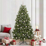 Albero di Natale artificiale Verde 210 cm PVC e Metallo