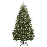 Albero di Natale artificiale Verde 210 cm PVC e Metallo