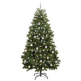 Albero di Natale artificiale Verde 210 cm PVC e Metallo
