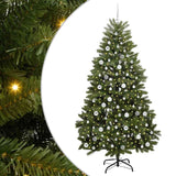 Albero di Natale artificiale Verde 210 cm PVC e Metallo