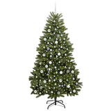 Albero di Natale artificiale Verde 210 cm PVC e Metallo