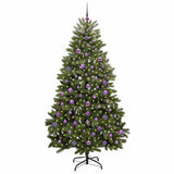 Albero di Natale artificiale Verde 210 cm PVC e Metallo