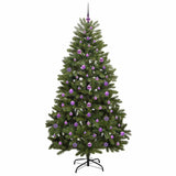Albero di Natale artificiale Verde 210 cm PVC e Metallo