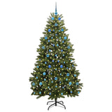 Albero di Natale artificiale Verde 210 cm PVC e Metallo
