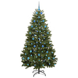Albero di Natale artificiale Verde 210 cm PVC e Metallo