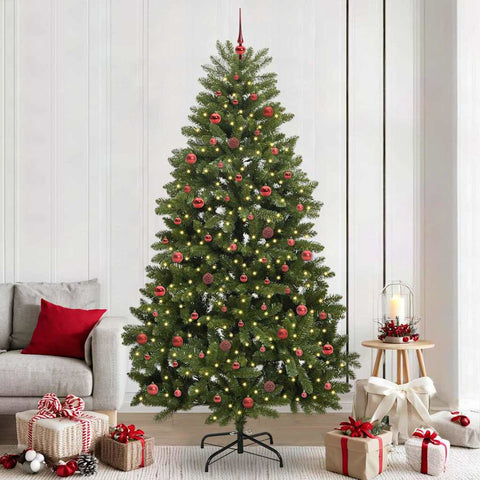 Albero di Natale artificiale Verde 240 cm PVC e Metallo