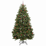 Albero di Natale artificiale Verde 240 cm PVC e Metallo
