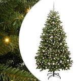 Albero di Natale artificiale Verde 240 cm PVC e Metallo