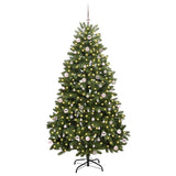 Albero di Natale artificiale Verde 240 cm PVC e Metallo