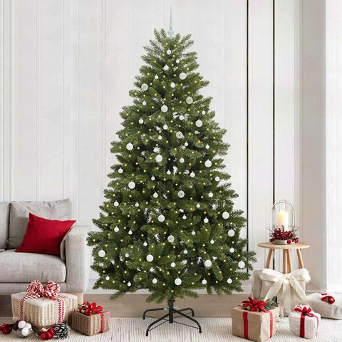 Albero di Natale artificiale Verde 240 cm PVC e Metallo