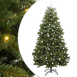 Albero di Natale artificiale Verde 240 cm PVC e Metallo