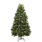 Albero di Natale artificiale Verde 240 cm PVC e Metallo