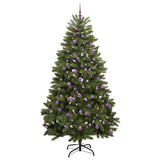 Albero di Natale artificiale Verde 240 cm PVC e Metallo