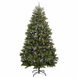 Albero di Natale artificiale Verde 270 cm PVC e Metallo