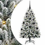 Albero di Natale artificiale con 150 LED Verde e Bianco 120 cm