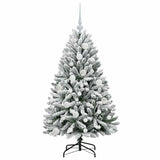 Albero di Natale artificiale con 150 LED Verde e Bianco 120 cm