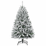 Albero di Natale artificiale con 150 LED Verde e Bianco 120 cm