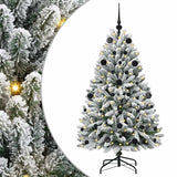 Albero di Natale artificiale con 150 LED Verde e Bianco 150 cm