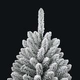 Albero di Natale artificiale con 150 LED Verde e Bianco 150 cm