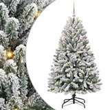 Albero di Natale artificiale con 150 LED Verde e Bianco 150 cm