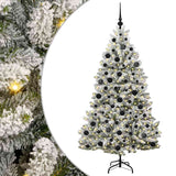 Albero di Natale artificiale con 300 LED Verde e Bianco 180 cm