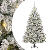 Albero di Natale artificiale con 300 LED Verde e Bianco 180 cm