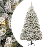 Albero di Natale artificiale con 300 LED Verde e Bianco 240 cm