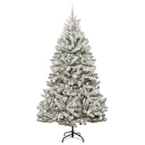 Albero di Natale artificiale con 300 LED Verde e Bianco 240 cm