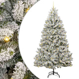 Albero di Natale artificiale con 300 LED Verde e Bianco 240 cm
